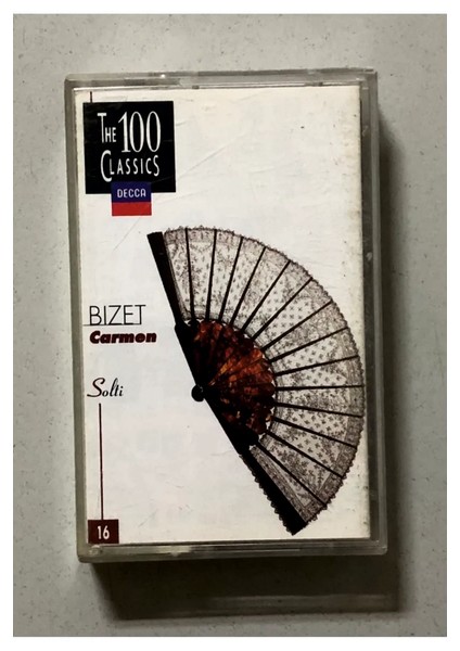 Bizet Carmen Soli Kaset (Orjinal Dönem Baskı Kaset)
