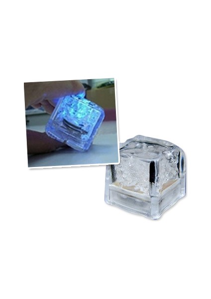 LED Işıklı Buz Küpleri (3 Adet)