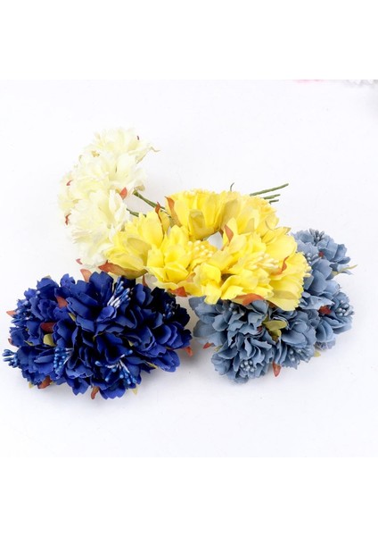 11 6 Adet/grup 3 cm Ipek Krizantem Yapay Çiçekler Kafa Dıy Çelenk Hediye Kutusu Zanaat Sahte Çiçek Düğün Ev Partisi Dekorasyon Için (Yurt Dışından) fırsatları