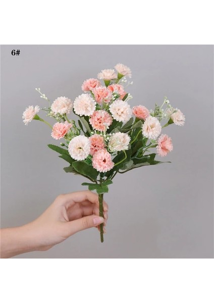 Stil 6 Yapay Dekorasyon Pembe Şakayık Gül Buketi |ipek Şakayık Buketi, Güzel Buket, Aile Düğün Dekorasyonu Için Sahte Şakayık Çiçeği (Yurt Dışından)
