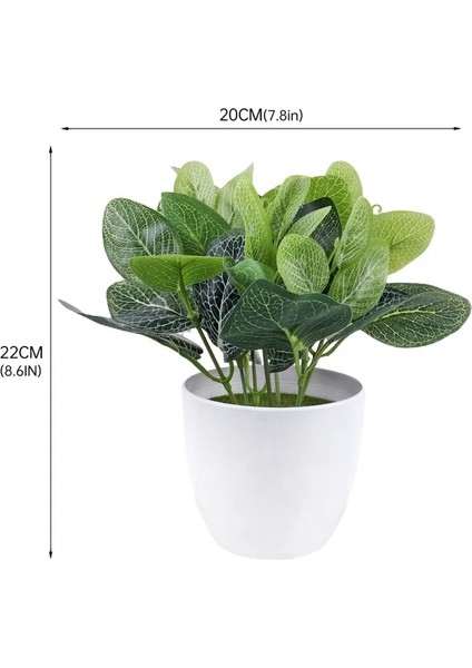 D Yeni Mini Yapay Bitki Bonsai Küçük Simüle Ağaç Saksı Bitkileri Sahte Çiçekler Ofis Masası Saksı Süsler Ev Bahçe Dekor (Yurt Dışından)