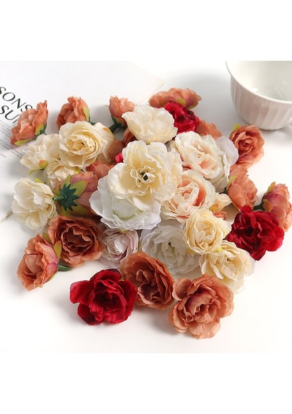 Sarı Mor 10 Adet Gül Yapay Çiçekler Ipek Sahte Çiçekler Ev Dekor Için Düğün Dekorasyon Malzemeleri Dıy Gelin Zanaat Çelenk Hediye Aksesuarı (Yurt Dışından) fiyatları