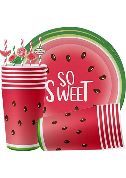 1 Takım Banner 1 Takım Karpuz Tek Kullanımlık Sofra Bardak Afiş Kağıt Şeker Kutusu Çocuklar Için Yaz Karpuz Doğum Günü Partisi Dekorasyon Kaynağı (Yurt Dışından) indirimleri
