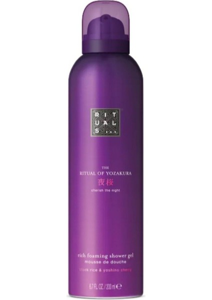 The Ritual Of Yozakura Köpüklü Duş Jeli 200 ml Black Rice & Yoshino Cherry