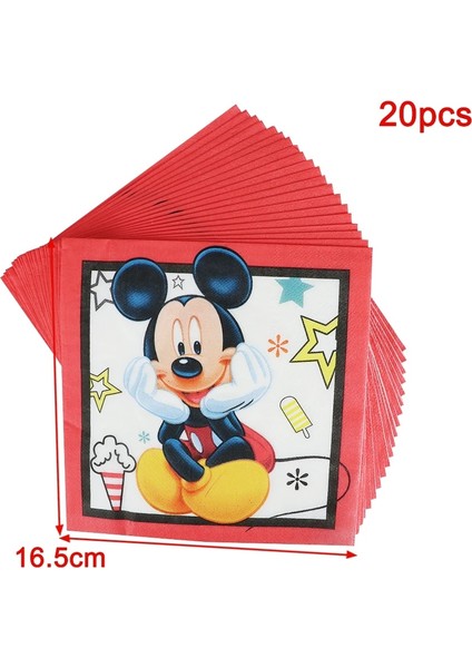 Kürdan FLAG-24PCS Karikatür Mickey Mouse Tema Çocuk Parti Dekorasyon Doğum Günü Şapkası Boys Kağıt Bardak Tabak Masa Örtüsü Balon Tek Kullanımlık Malzemeler (Yurt Dışından) fırsatları