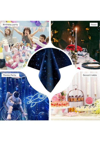Yeşil Yıldızlı Gökyüzü Tema Tek Kullanımlık Masa Örtüsü Dış Uzay Yıldız Masa Örtüsü Mutlu Doğum Günü Partisi Dekoru Çocuklar Andults Galaxy Masa Örtüsü (Yurt Dışından) indirimleri