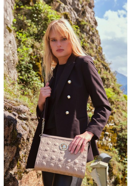 Bej U.s. Polo Assn. Kadın Postacı Çantası US8614