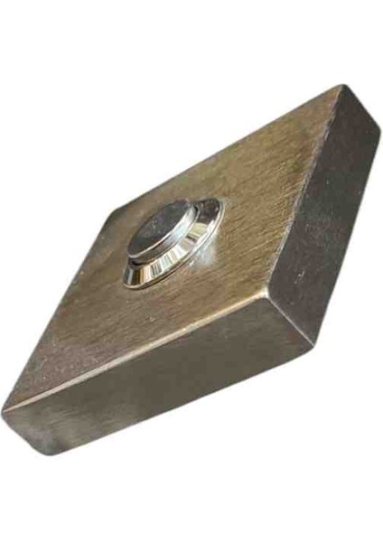 Kare Zil Butonu Krom 5 cm fiyatları