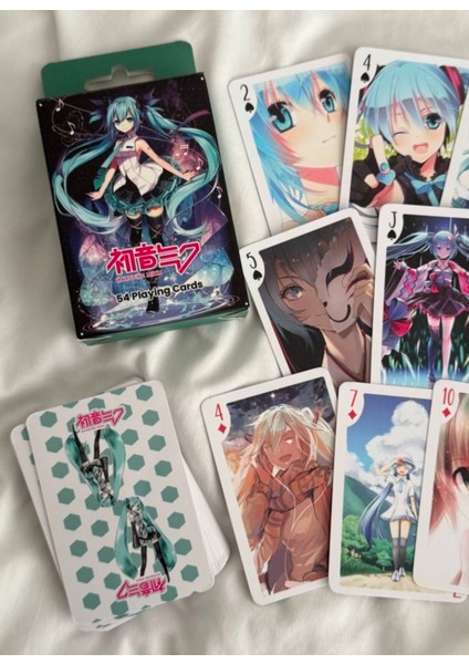 Anime Hatsune Miku Iskambil Poker Destesi, Iskambil Kağıtları fiyatları