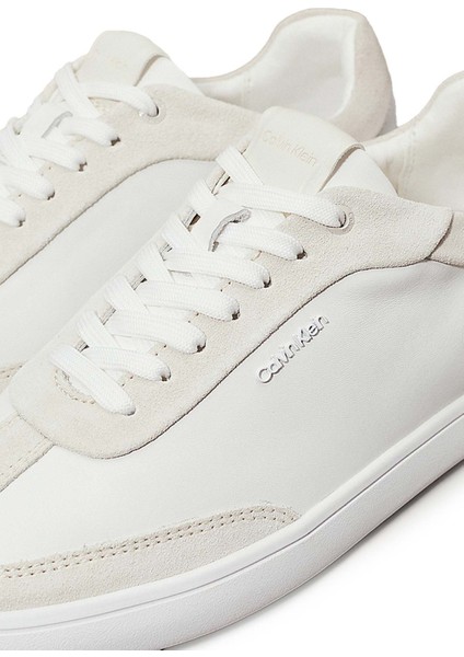 Cupsole Lace Up - Lth Sue Beyaz Kadın Sneaker modelleri