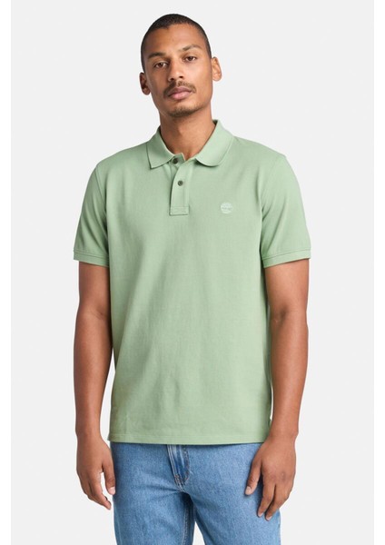 Mıllers Rıver Pique Yeşil Erkek Kısa Kol T-Shirt