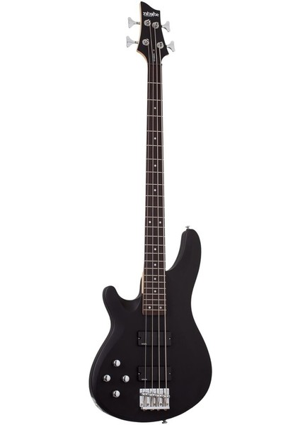 C-4 Deluxe Solak Bas Gitar (Satin Black)