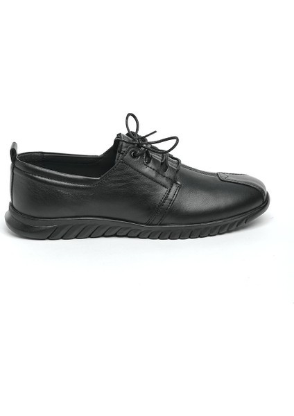 Hakiki Deri Casual Bağcıklı Erkek Ayakkabı