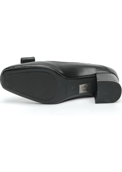 Hakiki Deri Fiyonklu Kadın Topuklu Ayakkabı indirimleri