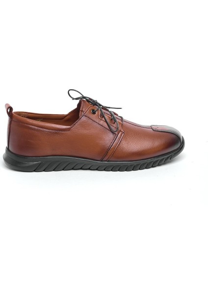 Hakiki Deri Casual Bağcıklı Erkek Ayakkabı