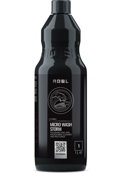 Micro Wash Storm Mikrofiber Bez Yıkama Deterjanı 1 Litre