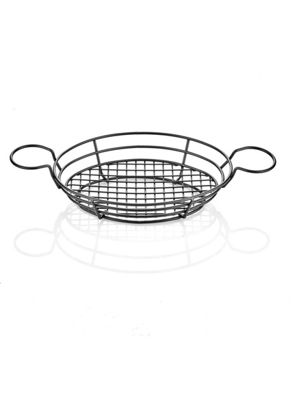Metal Oval Sunum Sepeti 02