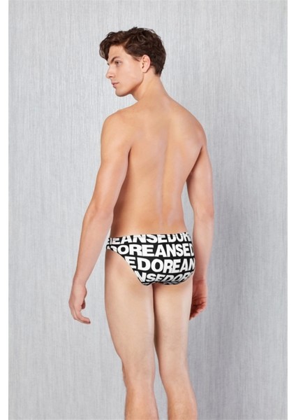 Miraxx Doreanse Yazılı Baskılı Erkek Slip 1236