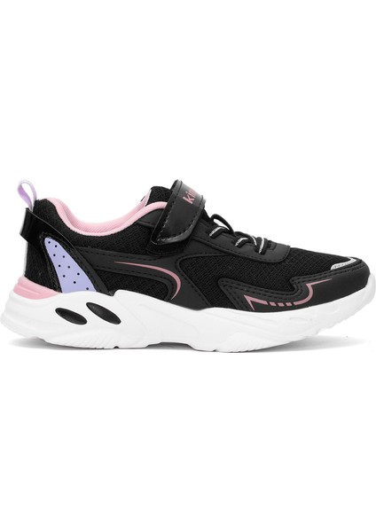 101945228 5p Frofe F 5fx Filet Kız Çocuk Klasik Sneaker Siyah - Pembe