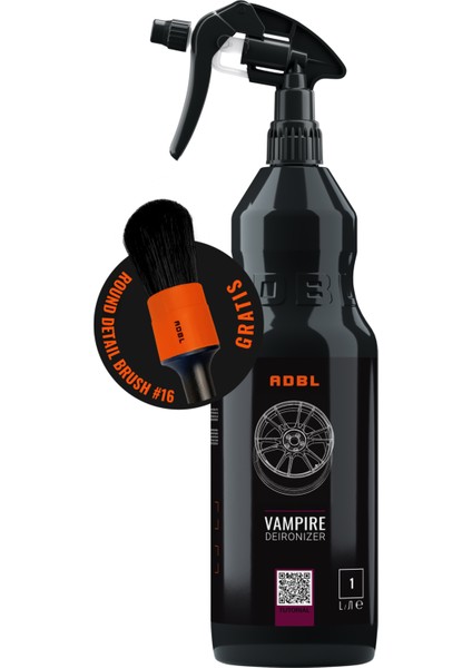 Vampire Demirtozu 1 Litre + #16 Fırça