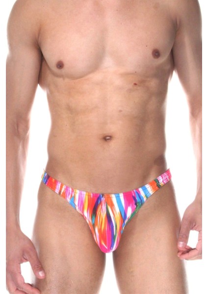 Miraxx Çok Renkli Erkek Tangası