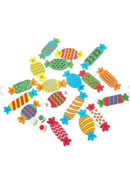 Candy Şeker Eşleştirme - Eğlenceli ve Eğitici Kutu Oyunu