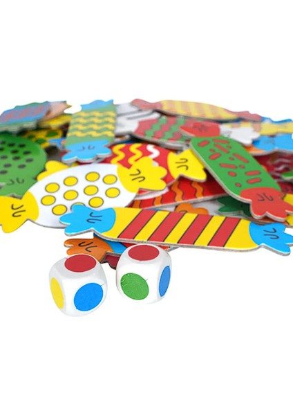 Candy Şeker Eşleştirme - Eğlenceli ve Eğitici Kutu Oyunu