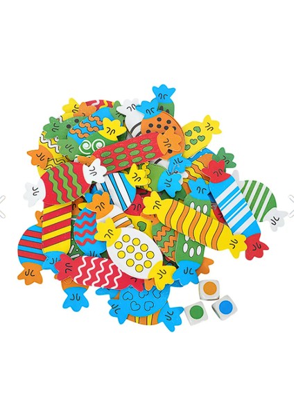 Candy Şeker Eşleştirme - Eğlenceli ve Eğitici Kutu Oyunu