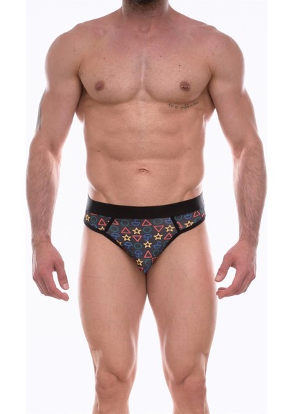 Miraxx Don Moris Erkek Desenli Tanga Çamaşır