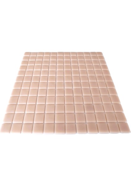 Mutfak Tezgah Arası, Havuz, Banyo, Sauna, Spa, Iç ve Dekorasyonda Tüm Yüzeyler Için, 25X25 mm A. Yavruağzı 31.5X31.5 cm. Cam Mozaik. ( 1 M2 Fiyatıdır ) fırsatları