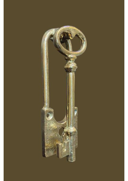 Pirinç Anahtar Kapı Tak Tak