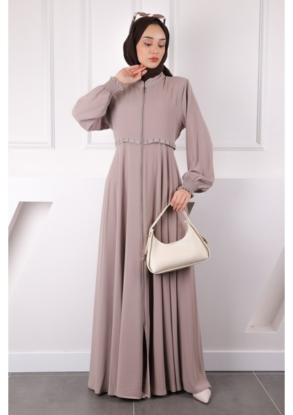 Vizon Kol Gipeli Nakışlı Ferace fiyatları