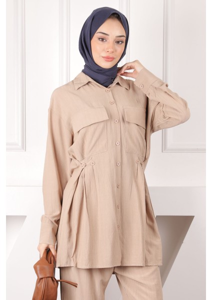 Vizon Cepli Tunik Pantolonlu Takım fırsatları