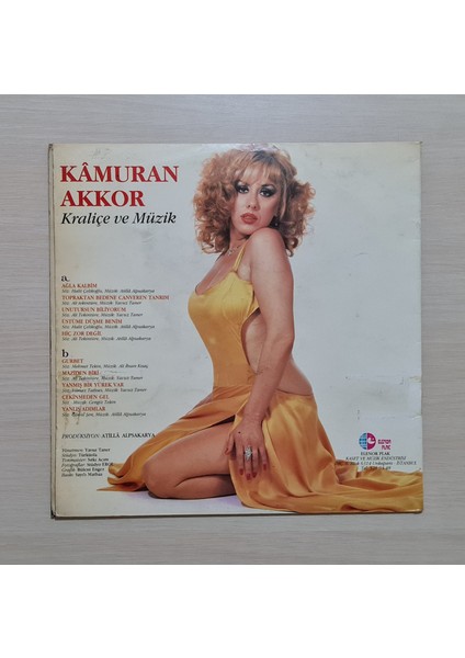 - Kraliçe ve Müzik (Son Lp'si) - 1986 Ilk Baskı - Dönem Baskı Plak - Longplay - Lp
