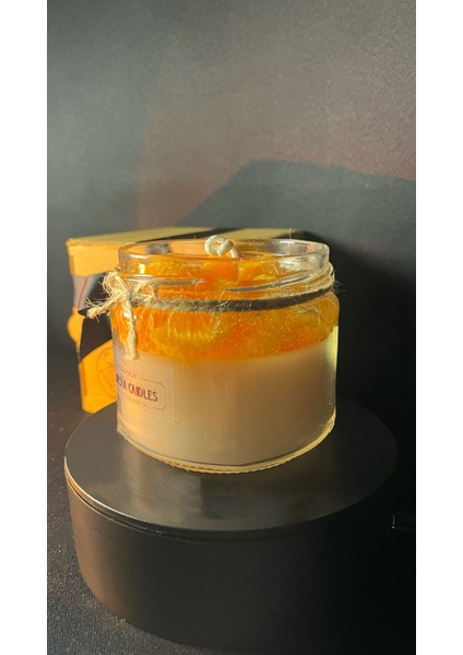 Mandalina Kokulu Kavanoz Mum modelleri