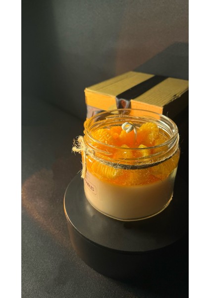 Mandalina Kokulu Kavanoz Mum fırsatları