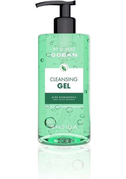 Pure Ocean Yüz Temizleme Seti - Yağlı ve Karma Ciltler Için