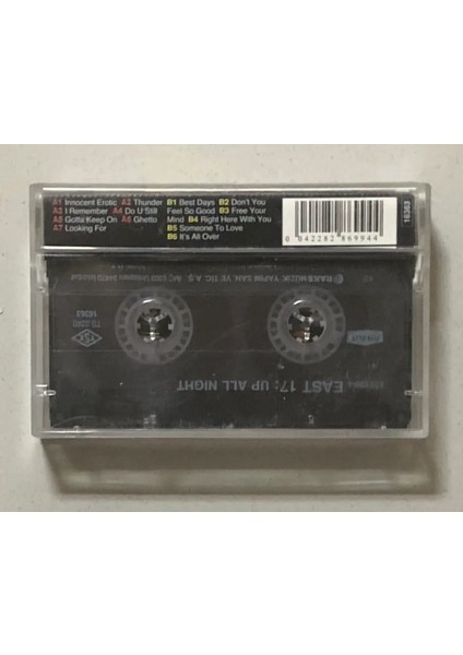 East 17 Up All Night Kaset (Orjinal Dönem Baskı Kaset)