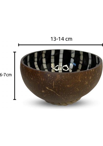 El Yapımı Hindistan Cevizi Kasesi Ve Kase Altlığı - Coconut Bowl - Bowl Kasesi - Çerezlik fırsatları