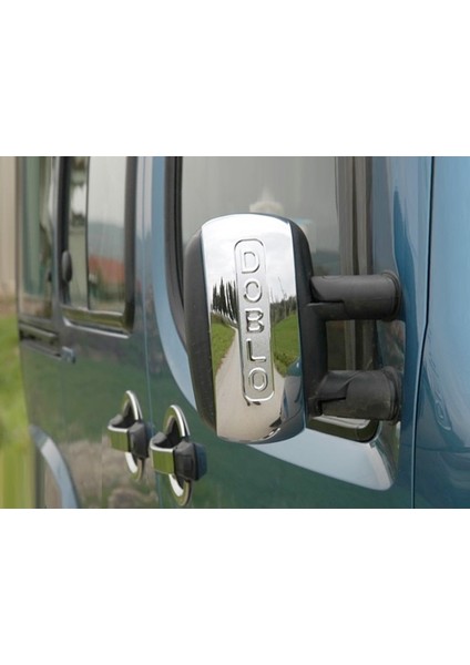 Fiat Doblo 2000-2010 arası Krom Ayna Kapağı ABS 2 Parça