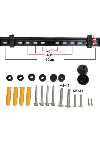 MX-WH01 32" - 80" Lcd-Led Tv Duvar Askı Aparatı