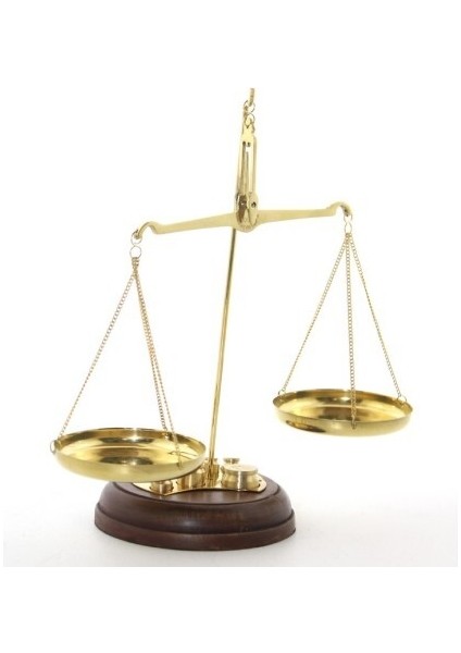 Pirinç Terazi Model 1