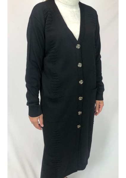 Düğmeli Triko Hırka modelleri