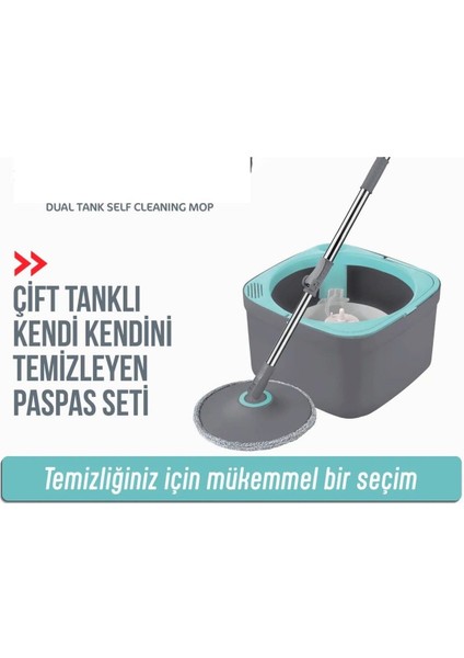 Gri Temizlik Seti: Temiz ve Kirli Suyu Ayıran Pratik Çözüm
