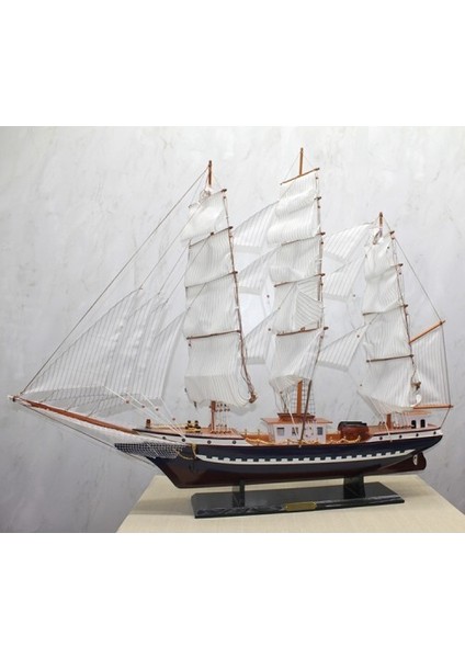 Ahşap Yelken Gemi Model 4