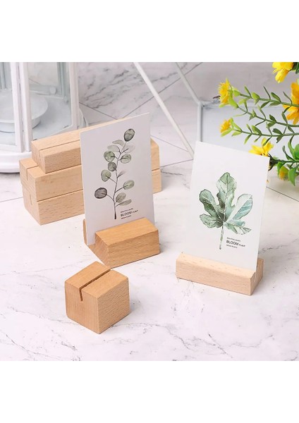 10X3X2CM-B 1 Adet Doğal Ahşap Memo Klipleri Fotoğraf Tutucu Kelepçeleri Standı Kartı Masaüstü Mesaj El Sanatları El Yapımı Memo Tutucu Ev Ofis Için (Yurt Dışından) fiyatları