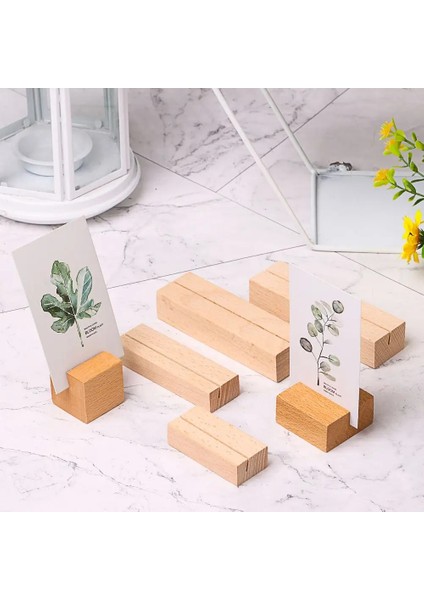 10X3X2CM-B 1 Adet Doğal Ahşap Memo Klipleri Fotoğraf Tutucu Kelepçeleri Standı Kartı Masaüstü Mesaj El Sanatları El Yapımı Memo Tutucu Ev Ofis Için (Yurt Dışından) modelleri