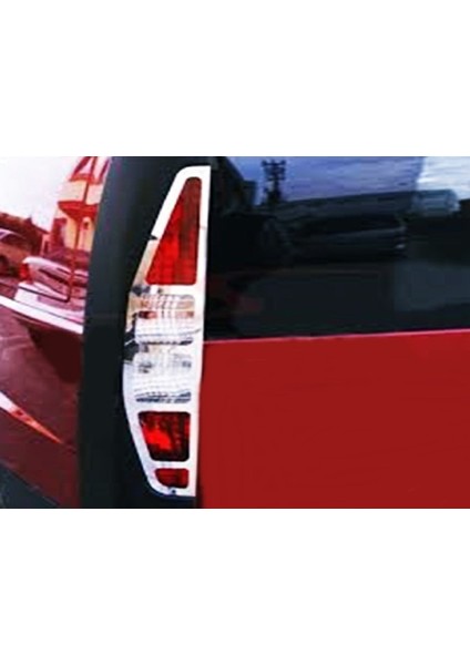 Fiat Doblo Krom Stop Çerçevesi 2000-2006 Arası 2 Parça Paslanmaz Çelik
