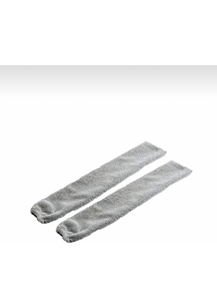 Esnek Mop yedek bezleri, gri renk, 2 adet, yüksek kalite, pratik kullanım