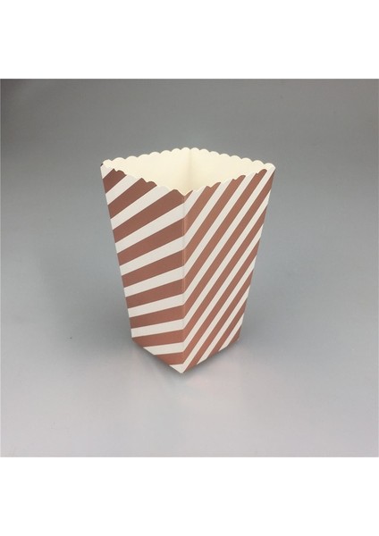 Gül Altın Eğik Yeni!12 Adet/grup Patlamış Mısır Kutusu/fincan Pembe Tema Parti Dekorasyon Çocuklar Için Mutlu Doğum Günü Noel Düğün Parti Bebek Duş Malzemeleri (Yurt Dışından)